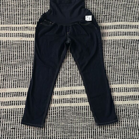 Indigo Blue Size XL petite Maternity Jeans NWT - Picture 1 of 7
